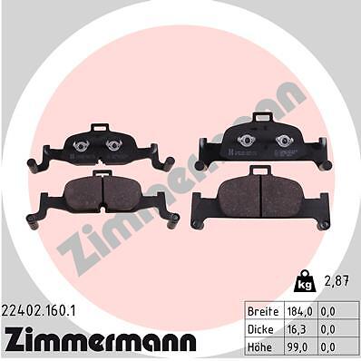 Zimmermann 22402 160 - 22402.160.1, brake