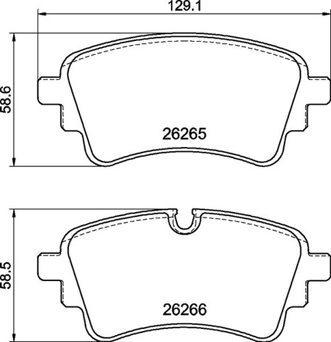 Brembo 185 brake - brembo, set