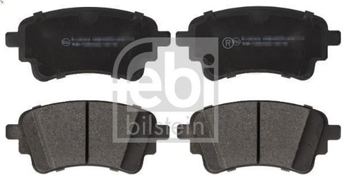 Brake pad set disc - disc, febi