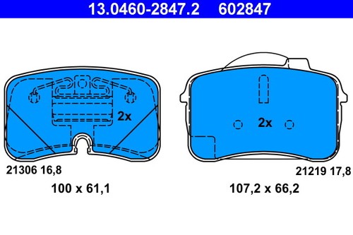 Ate 0460 2847 - ate, pad