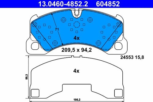 For ate 0460 4852 - for, 13.0460-4852.2