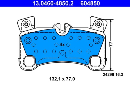Rear axle ate - rear,