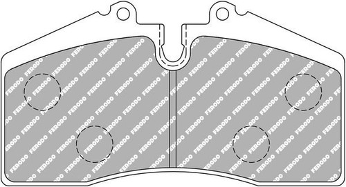 Brake pad set disc brake