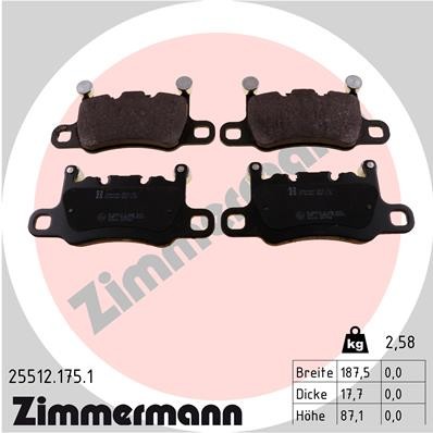 Rear axle zimmermann - rear,